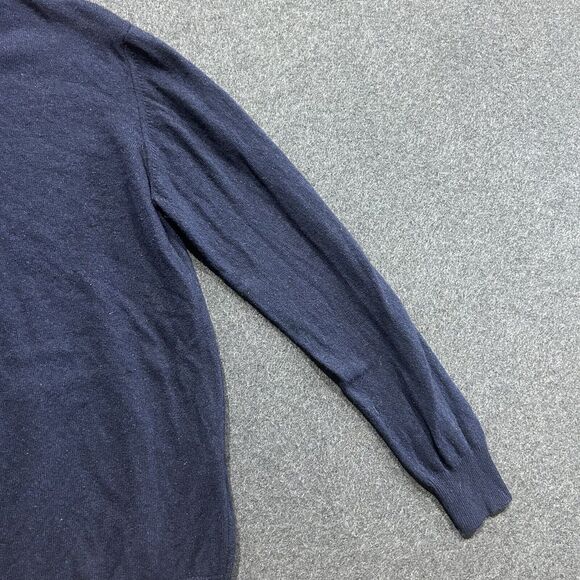 Cashmere Collection Wool‎ Sweater Navy Blue Mens Sz Small - Picture 2 of 7
